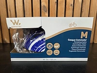 1 fietshelm blauw medium
