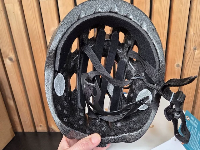 1 fietshelm blauw medium - afbeelding 7 van  10