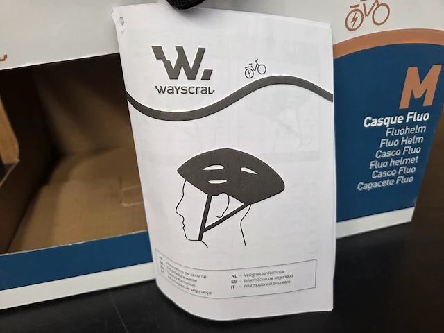 1 fietshelm geel medium - afbeelding 4 van  10