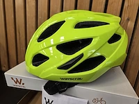 1 fietshelm geel medium - afbeelding 5 van  10
