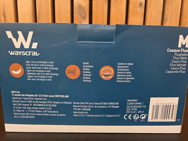 1 fietshelm geel medium - afbeelding 9 van  10