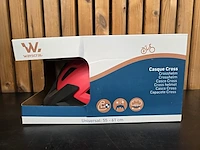 1 fietshelm rood medium