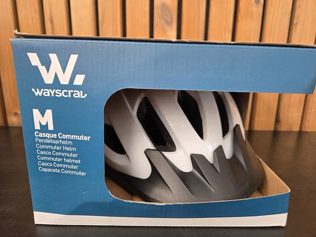 1 fietshelm wit medium - afbeelding 8 van  8