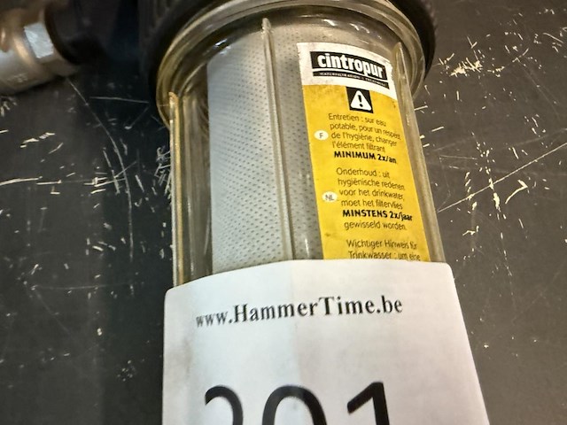 1 filter cintropur & kogelkraan - afbeelding 3 van  4