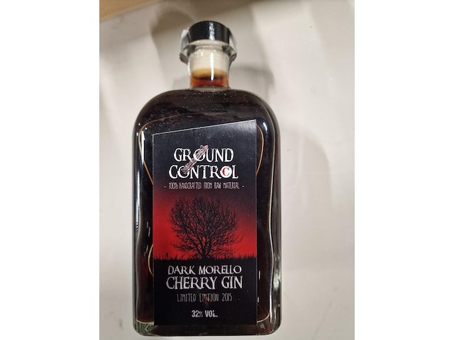 1 fles dark morello cherry gin - afbeelding 1 van  2