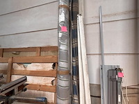 1 gebruikte elektrische zonnewering boflex (met nieuwe doek)