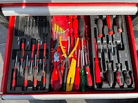 1 gevulde verrijdbare werkkoffer - afbeelding 4 van  9