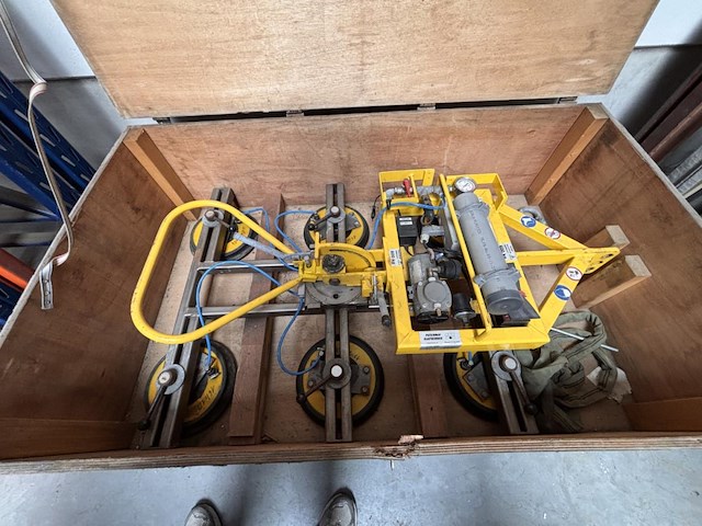 1 glaslift pieterman glastechniek - afbeelding 1 van  5