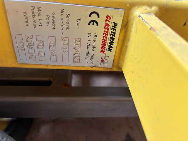 1 glaslift pieterman glastechniek - afbeelding 4 van  5