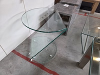 1 glazen bijzettafel - afbeelding 1 van  3