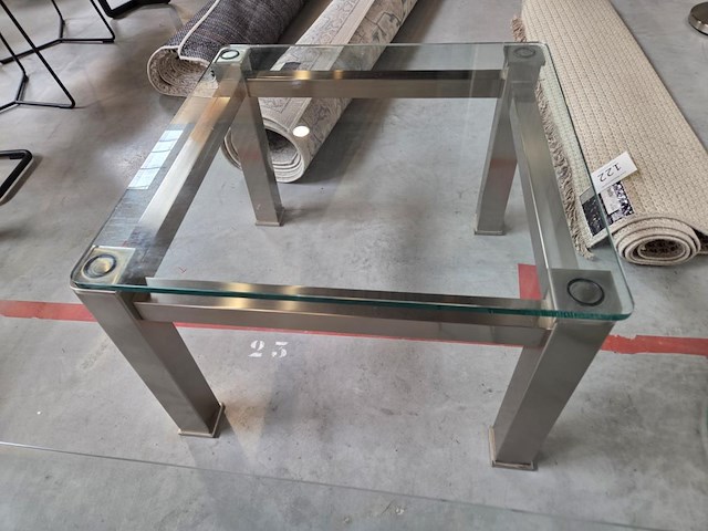 1 glazen bijzettafel - afbeelding 3 van  3
