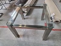 1 glazen bijzettafel - afbeelding 3 van  3
