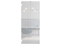 1 glazen design binnendeur - afbeelding 3 van  5