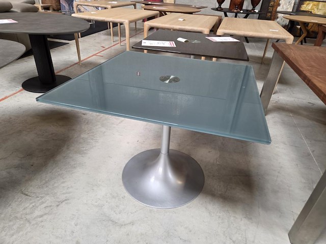 1 glazen eetkamertafel - afbeelding 1 van  6