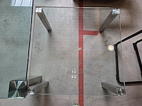 1 glazen salontafel + glazen bijzettafel - afbeelding 6 van  6