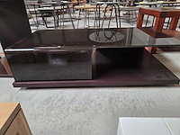 1 glazen salontafel met 2 banktafels - afbeelding 4 van  10