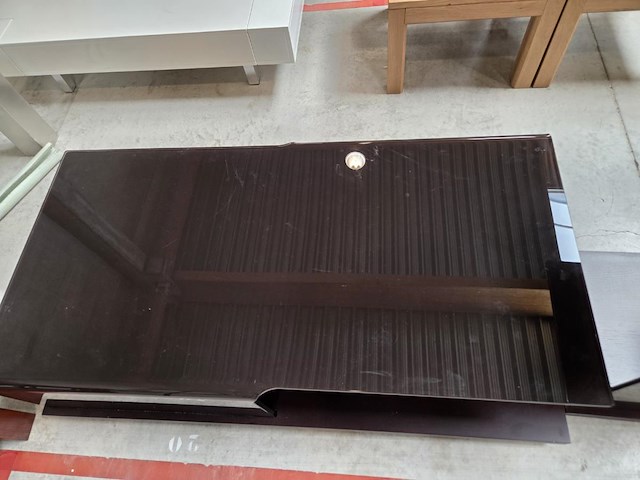 1 glazen salontafel met 2 banktafels - afbeelding 6 van  10