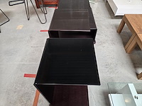 1 glazen salontafel met 2 banktafels - afbeelding 8 van  10