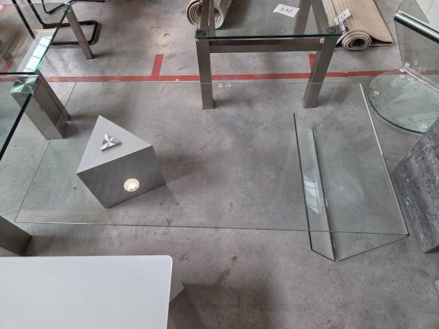 1 glazen salontafel mic 204 - afbeelding 1 van  5