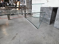 1 glazen salontafel mic 204 - afbeelding 3 van  5