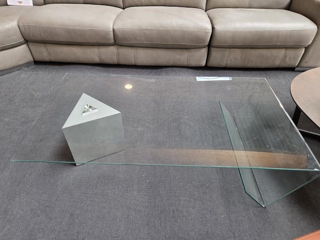 1 glazen salontafel mic 204 - afbeelding 1 van  5