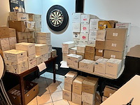 1 groot lot glazen in doos