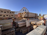 1 groot lot planken, balken, stuttingsmateriaal - afbeelding 7 van  8