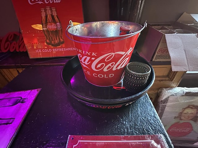 1 groot lot promomateriaal coca-cola - afbeelding 11 van  12