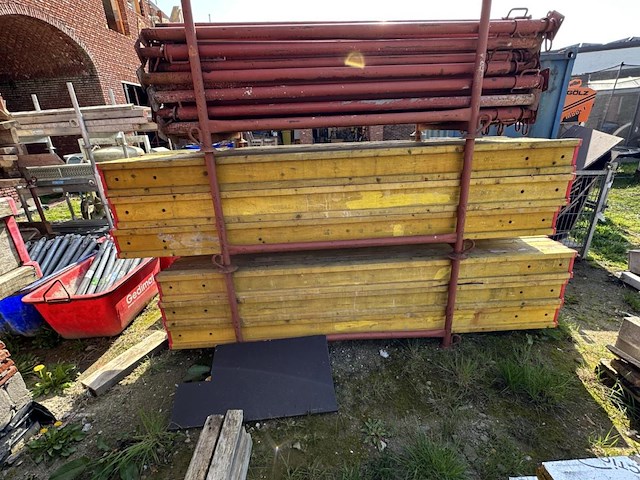 1 groot lot stelschoren + hout - afbeelding 4 van  6