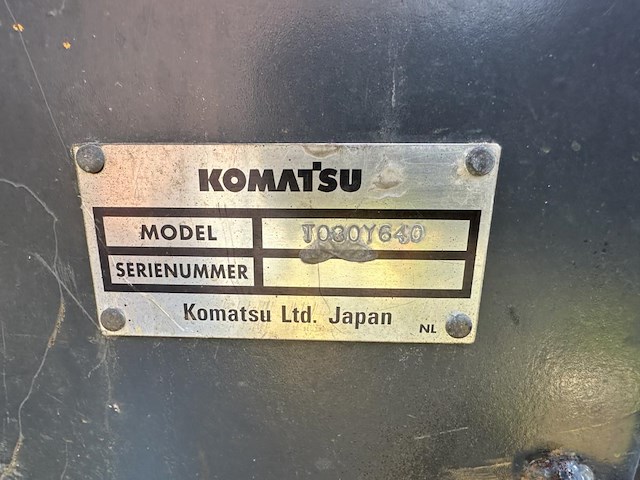 1 heftruck komatsu fd30t-17 - afbeelding 2 van  11