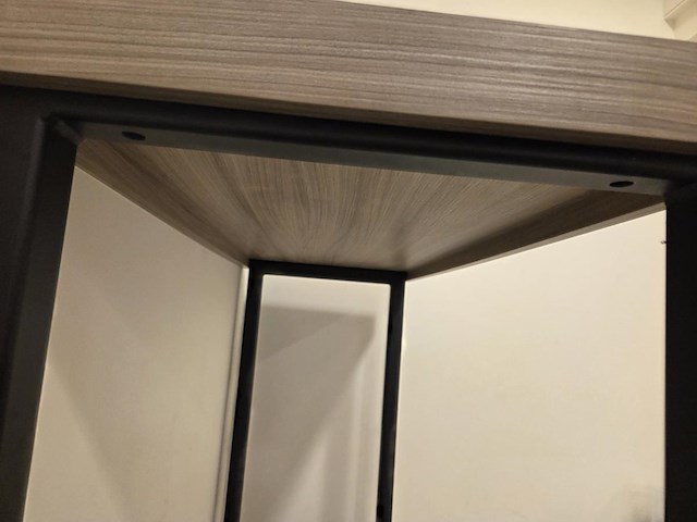 1 hoge formicahouten tafel - afbeelding 4 van  4
