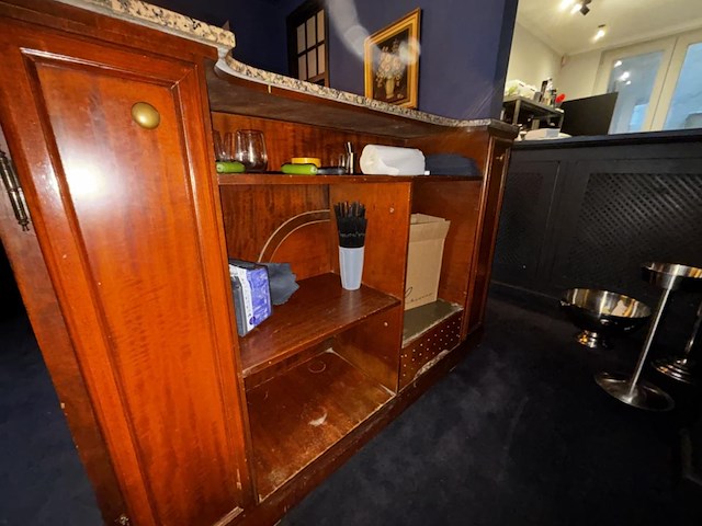 1 houten barmeubel - afbeelding 4 van  7