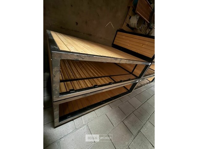 1 houten bloembak - afbeelding 5 van  5