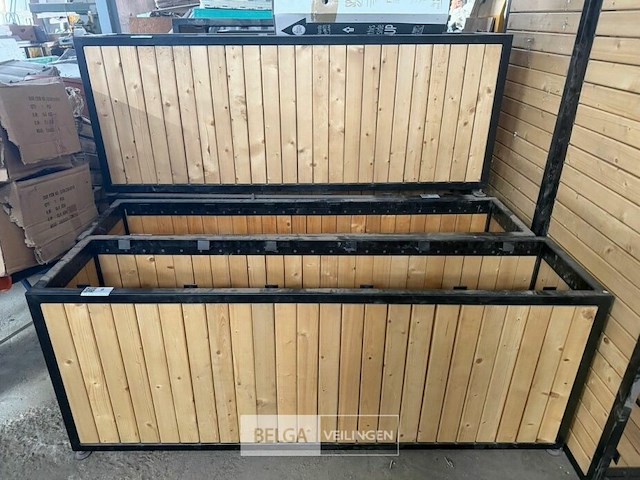 1 houten bloembak - afbeelding 4 van  4