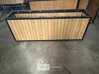 1 houten bloembak - afbeelding 1 van  4