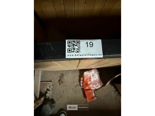 1 houten bloembak - afbeelding 3 van  3