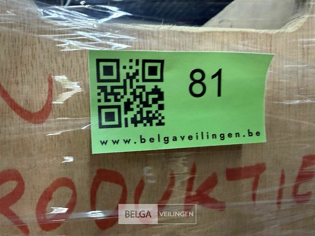 1 houten kist met 4 spots hqi 150watt met haak - afbeelding 4 van  7