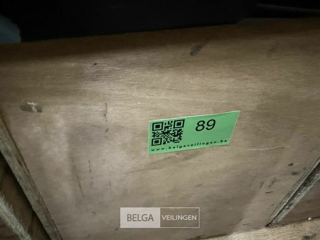 1 houten kist met 4 spots hqi 150watt met haak - afbeelding 4 van  7