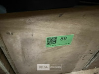 1 houten kist met 4 spots hqi 150watt met haak - afbeelding 4 van  7