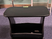 1 houten krantenrekje