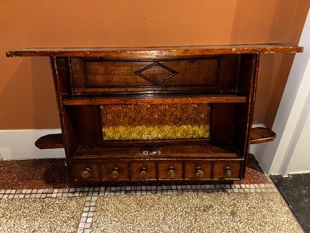 1 houten kruidenrekje - afbeelding 1 van  1