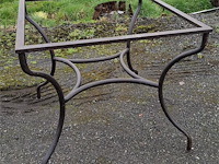 1 ijzeren onderstel voor een vierkante tafel - afbeelding 1 van  1