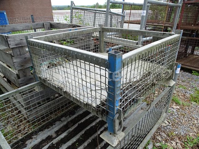 1 kraangaascontainer met 4 haken - afbeelding 1 van  5