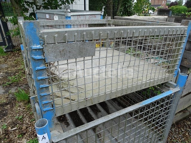 1 kraangaascontainer met 4 haken - afbeelding 3 van  5