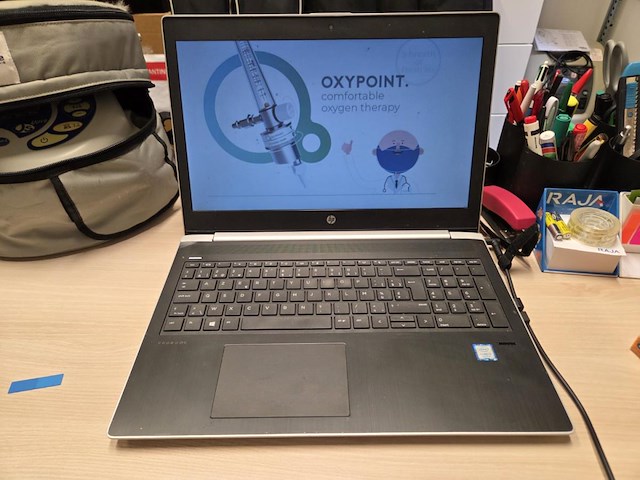 1 laptop hp probook - afbeelding 2 van  8