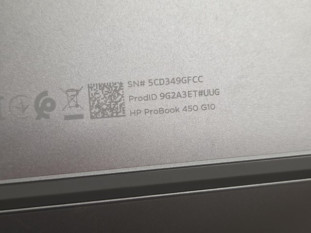 1 laptop hp probook - afbeelding 2 van  5