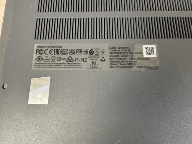 1 laptop lenovo thinkbook - afbeelding 5 van  5