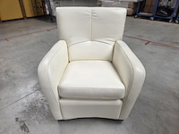 1 lederen bijzetfauteuil hydra - afbeelding 1 van  6