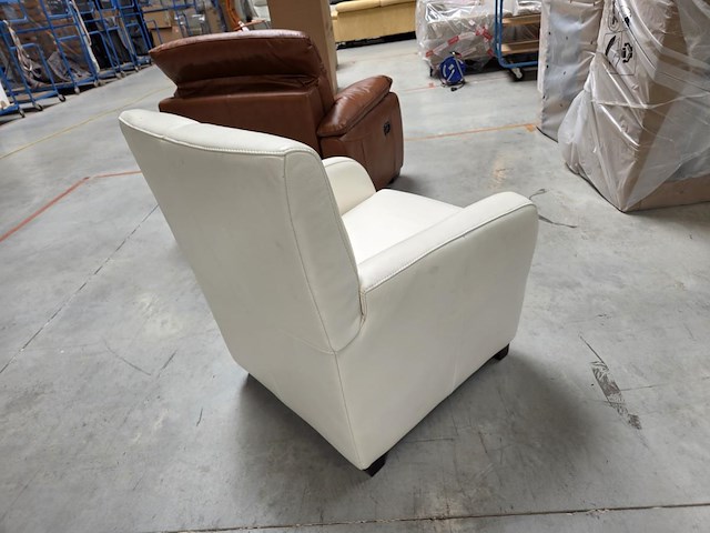 1 lederen bijzetfauteuil hydra - afbeelding 3 van  6