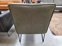 1 lederen bijzetfauteuil menno - afbeelding 4 van  6